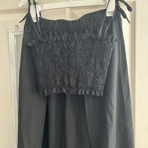 Boohoo Black tank top and pants